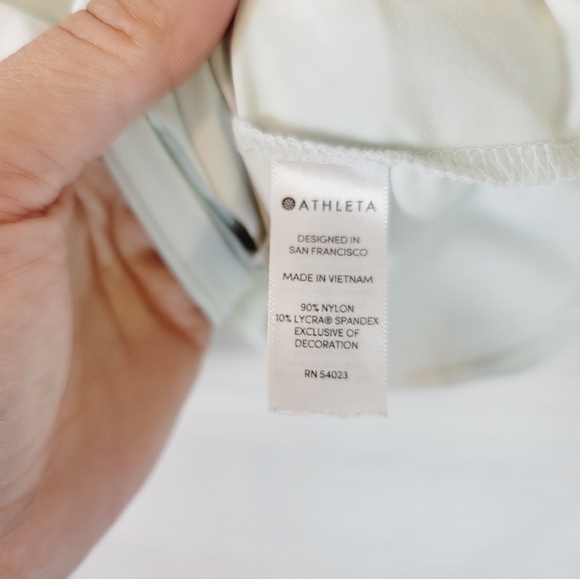 ATHLETA SUNLOVER UPF SPILT BACK TANK TOP, SZ XS - Picture 9 of 9